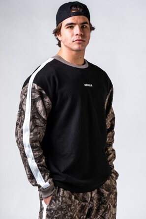 Світшот Nebbia Relaxed Sweatshirt POWER Light Brown Camo 903