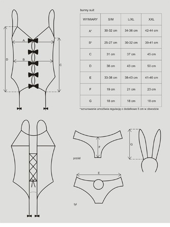 Костюм зайчика рожевий Bunny suit L/XL