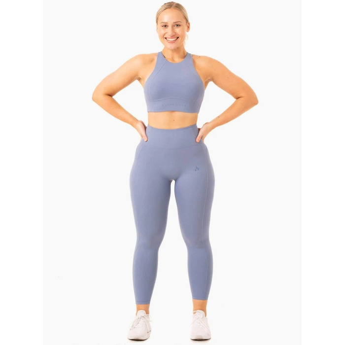 Топ NKD Frame Long Line Sports Bra - Stonewash Blue