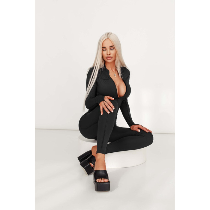Комбінезон Fitzona Jumpsuit Fitness Black MACFTZ01
