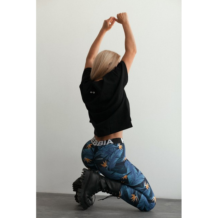 ЛЕГІНСИ MID-WAIST OCEAN POWER LEGGINGS 566 Blue