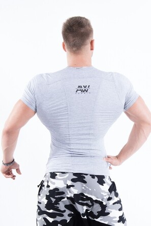 Спортивна футболка Nebbia 120 light grey