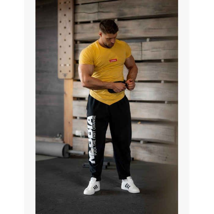 Штани Nebbia Iconic Sweatpants BEAST MODE-ON Black 198