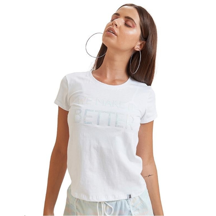 Футболка T-SHIRT Holographic WHITE