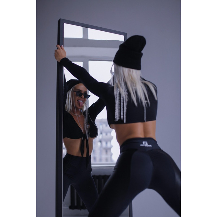 Легінси Fitzona Black Legging With Shiny Black on the Back