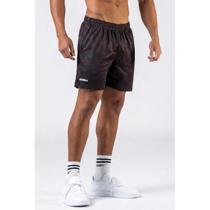 Шорти Nebbia Training Shorts POWER Dark Brown Camo 902