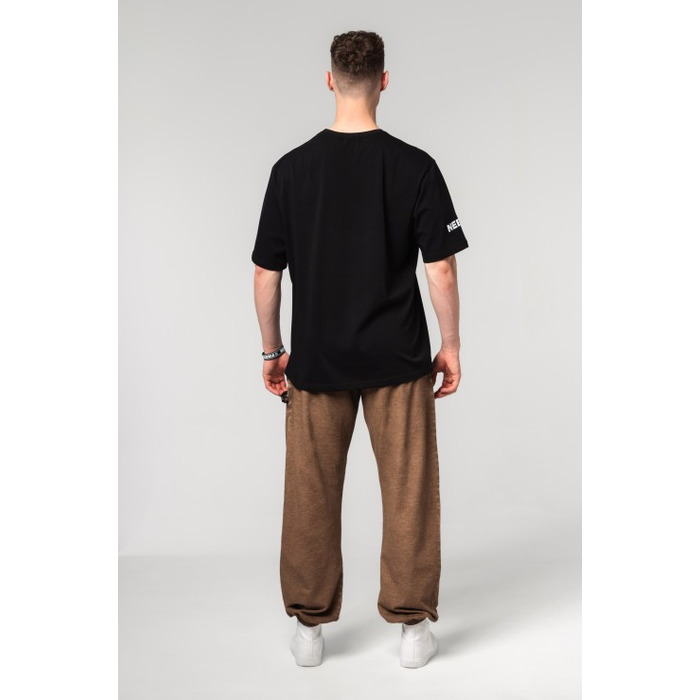 Футболка Nebbia Heavyweight Cotton Oversized T-shirt GRIND Black 356