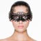 Маска металлическая черная Easytoys Venetiaans Masker