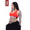 Топ Nebbia Athletic Cut Out sport bra 695 Red