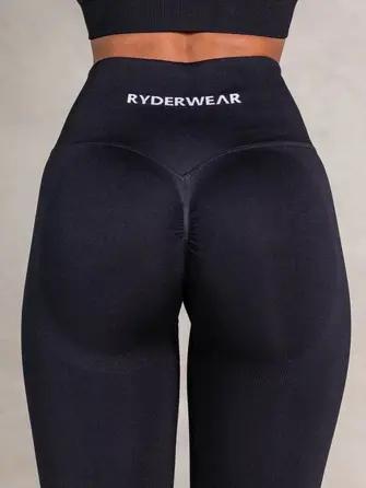 Легінси Ryderwear Lift BBL Scrunch Seamless Leggings - Black