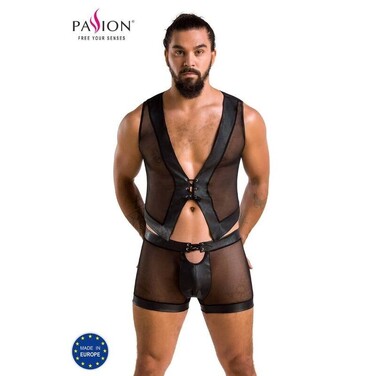 Чоловічий комплет 053 SET WILLIAM black L/XL -Passion