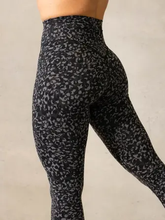 Леггинсы Ryderwear Empower High Waisted Leggings - Black Leopard