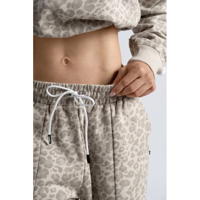 Штани Nebbia Baggy Leopard Sweatpants PRIMAL Cream Leopard 865