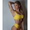 ТОП Nebbia MIAMI RETRO BIKINI - TOP YELLOW 553