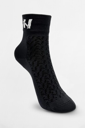 Шкарпетки NEBBIA 'HI-TECH” N-pattern Crew Socks Black 130