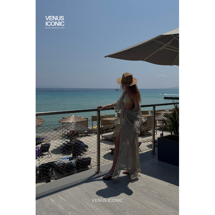 Парео Venus Iconic Marmoris – Легка накидка з сітки для пляжу