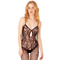 Напівпрозорий бодістокінг з відкритим доступом Daring Intimates Keyhole Net, чорний