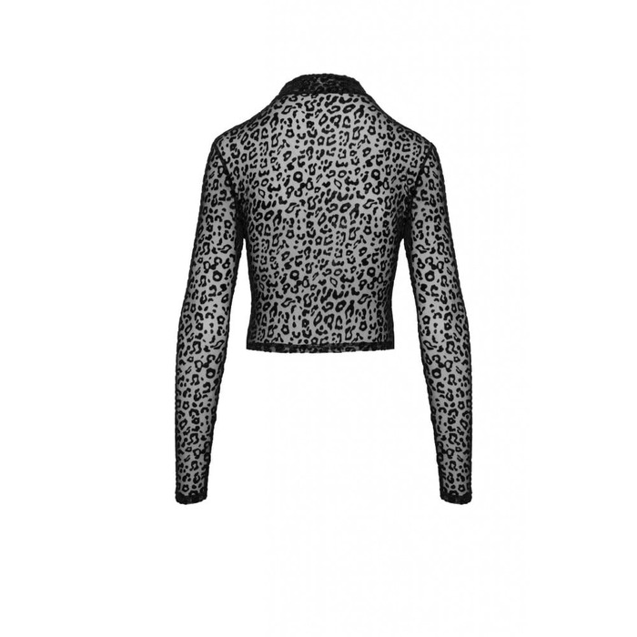 Леопардовый топ с длинным рукавом Noir Handmade F289 размер - S