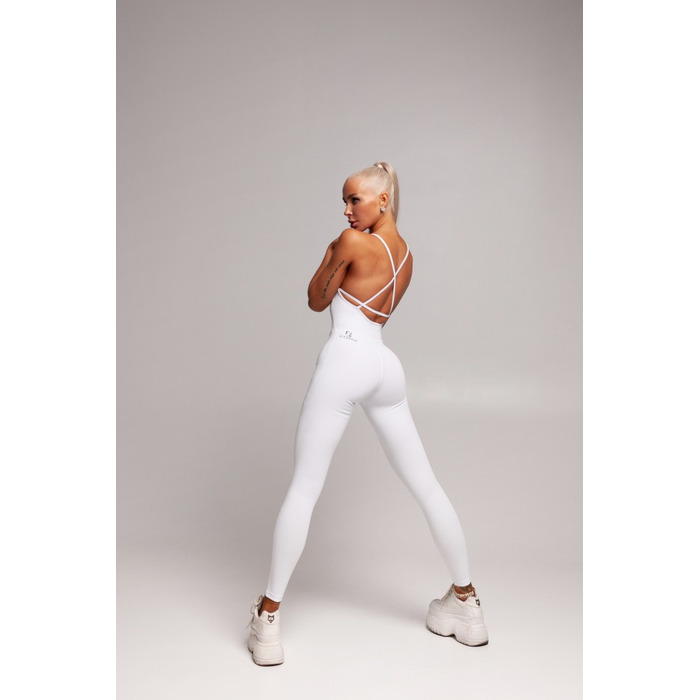 Комбінезон Fitzona WHITE ROMPER WITH CROSSED ON BACK