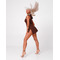 Плаття Fitzona Brown Dress With Hoodie 14410