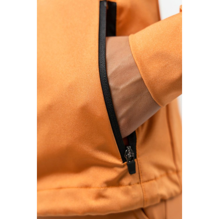 Кофта Nebbia Shiny Zip Up Workout Jacket SLEEK Orange 481