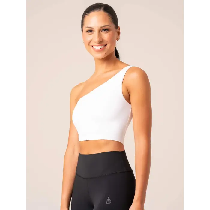 Топ Ryderwear NKD One Shoulder Tank Bra - White