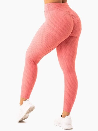 Леггинсы Optic Scrunch Bum Leggings - Lipstick Pink