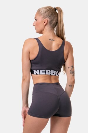 ТОП SMART ZIP FRONT SPORTS BRA MARRON 578