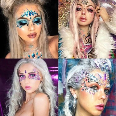 Украшения для лиця из жемчужин Leg Avenue