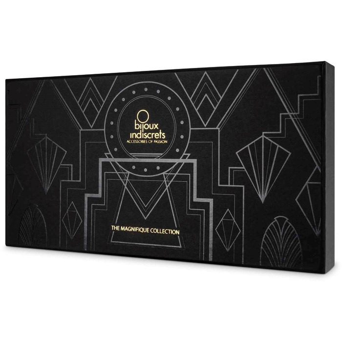 Цепочка ошейник Bijoux Indiscrets MAGNIFIQUE Collar - Silver, украшение для тела