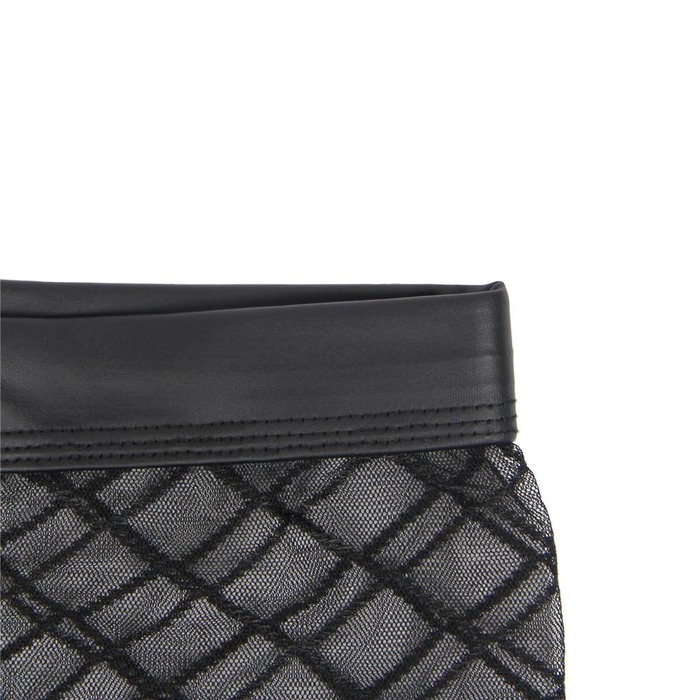 Мужские сексуальные прозрачные трусы-боксеры Star Night, черный