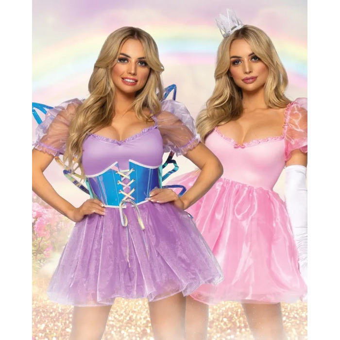 Корона Leg Avenue Faux со стразами, серебристая