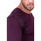 Чоловічий лонгслів Nebbia Hero Compression Shirt 146 Burgundy Bordo