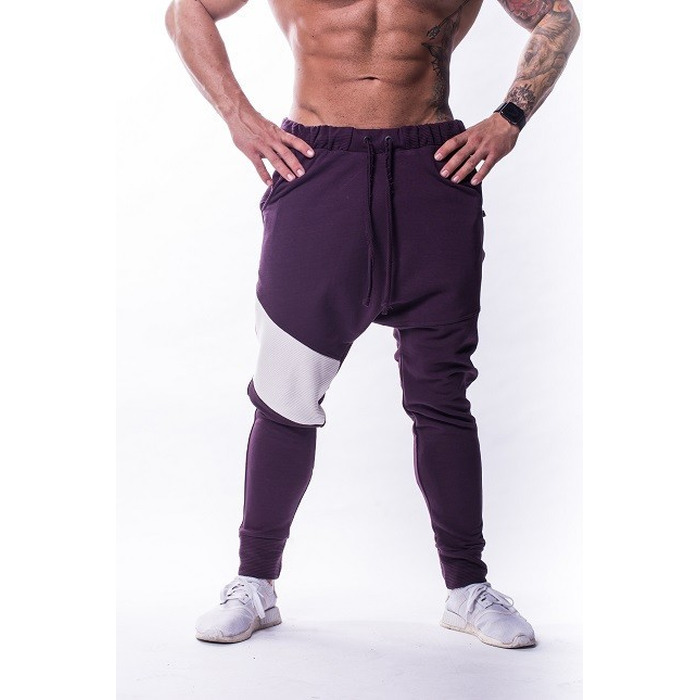 Спортивні штани Nebbia DROP CROTCH 729 Bordo