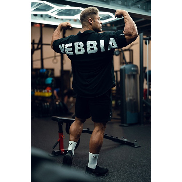 Сорочка Nebbia Oversized Shirt 90s THROWBACK Black 350