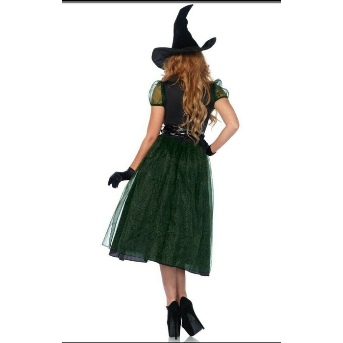 Жіночий костюм смарагдової відьми Leg Avenue Darling Spellcaster S