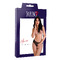 Трусики прозорі з відкритим доступом Daring Intimates Alexa, чорний, S/M