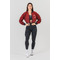 Бомбер Nebbia Washed Bomber Jacket with Contrast Lining LEGEND Black 784