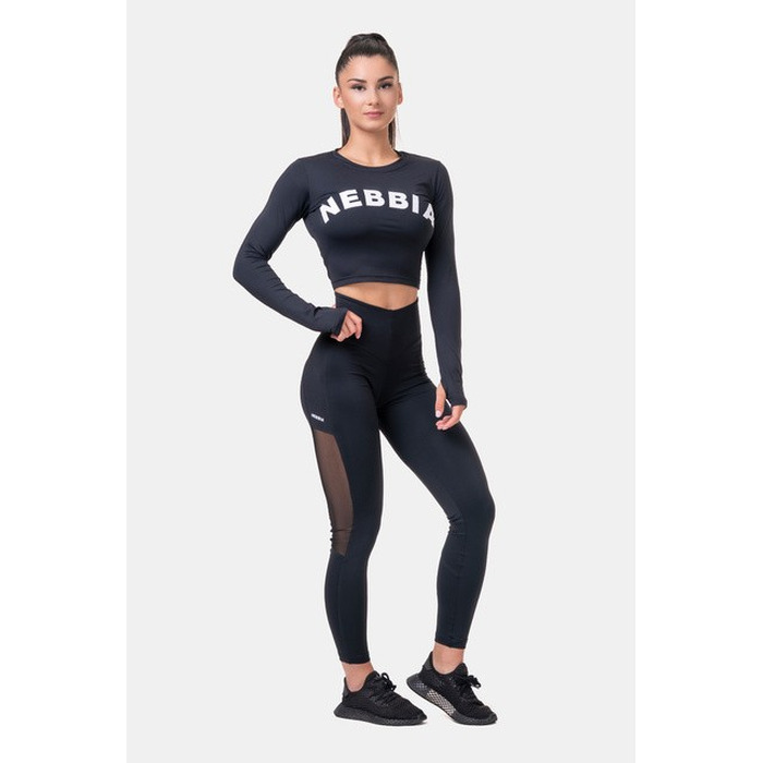 Легінси High Waist & Mesh Leggings 573 Black