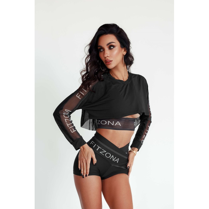 Кофта Fitzona Blusa de Manga Black BLFTZ5363
