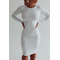 Плаття Fitzona PLAIN WHITE MID DRESS