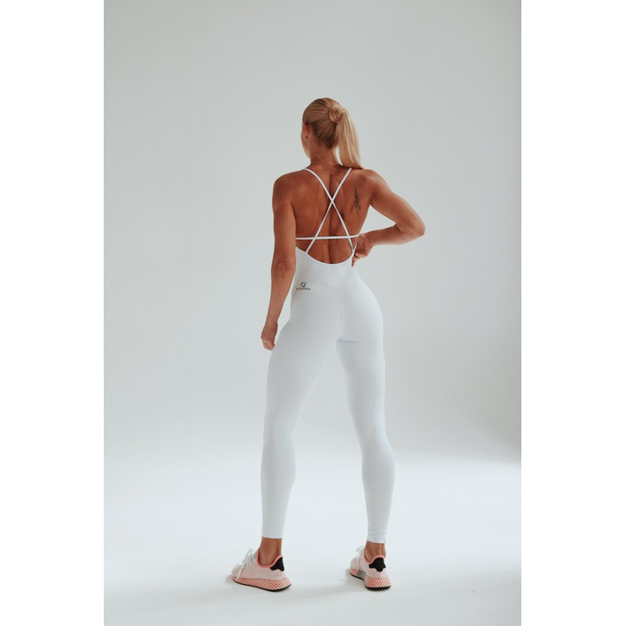 Комбінезон Fitzona WHITE ROMPER WITH CROSSED ON BACK