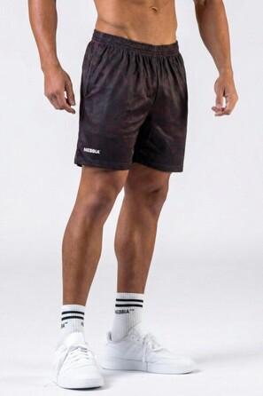 Шорти Nebbia Training Shorts POWER Dark Brown Camo 902