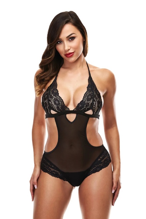 Мереживне боді LACE TEDDY BLACK, S/M