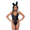 Костюм кролика Daring Intimates Classic Bunny, 3 предмети, чорний, S/M