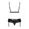 Мереживний комплект Obsessive Maderris 3-pcs set XS/S