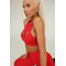 Топ Fitzona RED TOP WITH CUTOUT