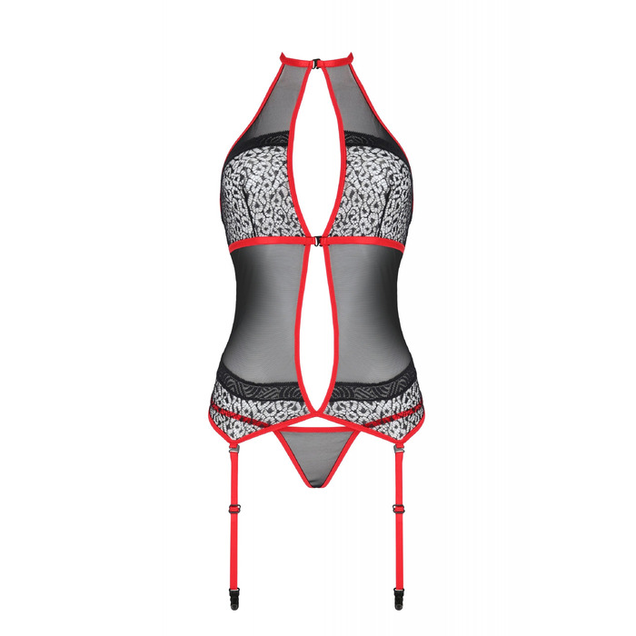 Корсет SATARA CORSET red S/M - Passion