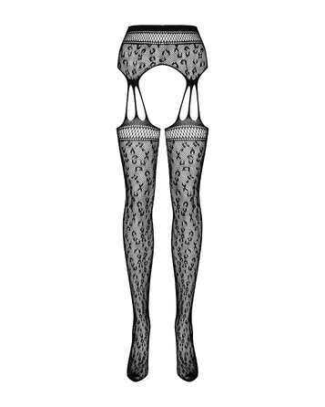 Панчохи з поясом Obsessive Garter stockings S817 S/M/L