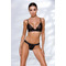 Комплект білизни в сіточку GLAMISS SET black S/M - Passion